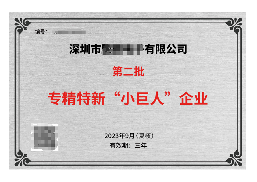 小巨人企業(yè)的認定